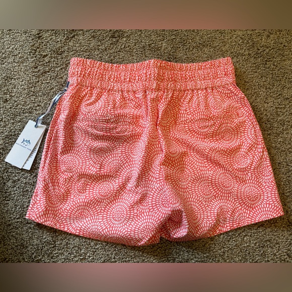 🆕 SOUTHERN TIDE Neeley Brrr Performance Short In Sunkist Coral - Picture 10 of 12